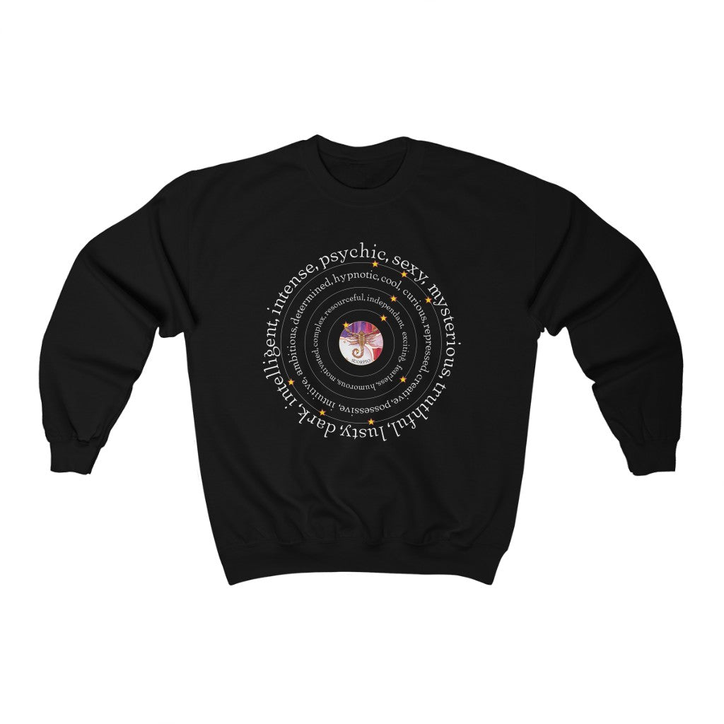 Around Scorpio Unisex Heavy Blend™ Crewneck Sweatshirt