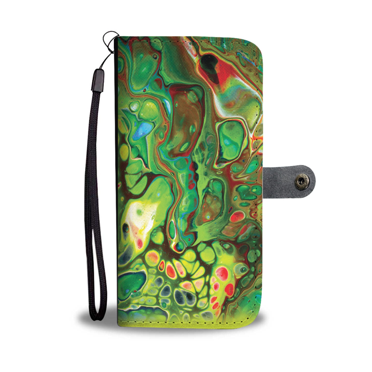 Seafoam Psychout Wallet Phone Case