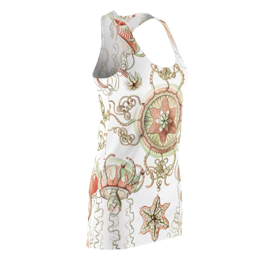 Vintage Jellyfish Botanical Racerback Dress