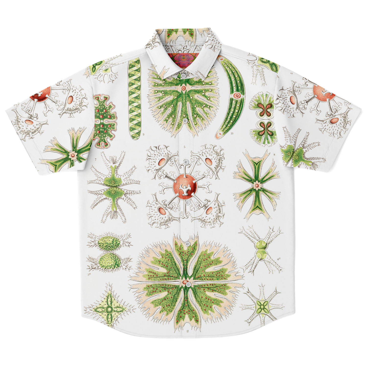 Men's Desmideia Botanical Button-Down Shirt