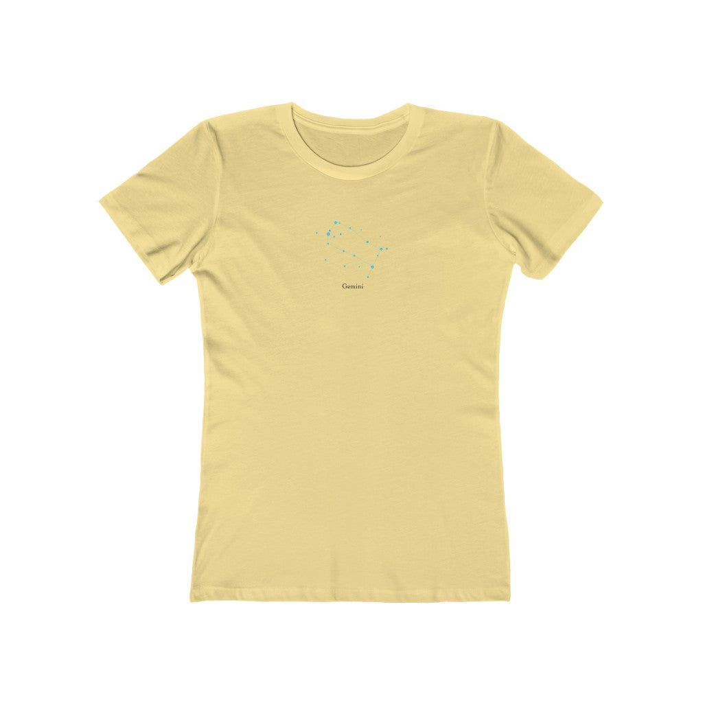 Women's Gemini Constellation Boyfriend Tee