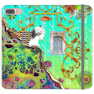 Wild Blue Chinoise Phone Cases