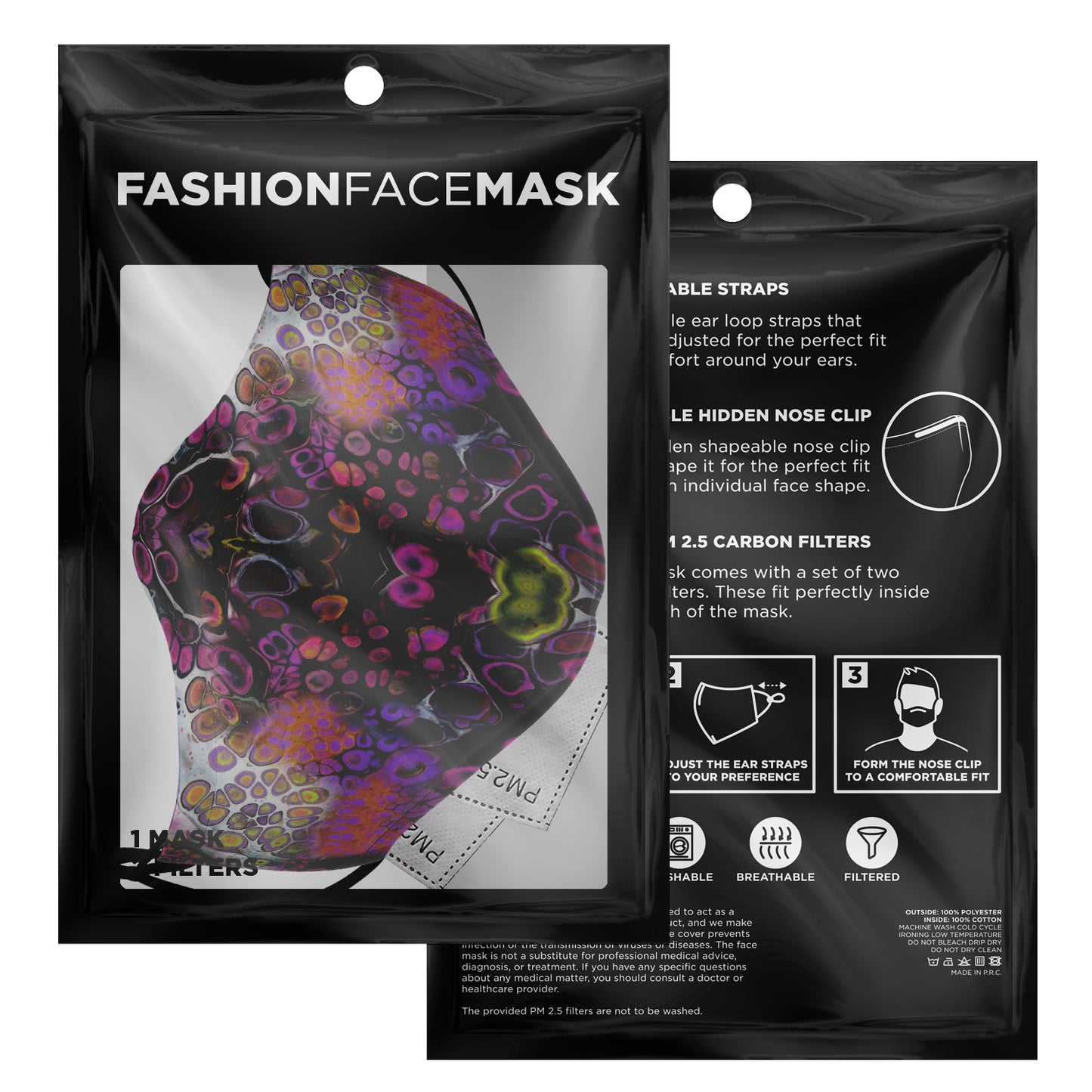 Violet River Face Masks