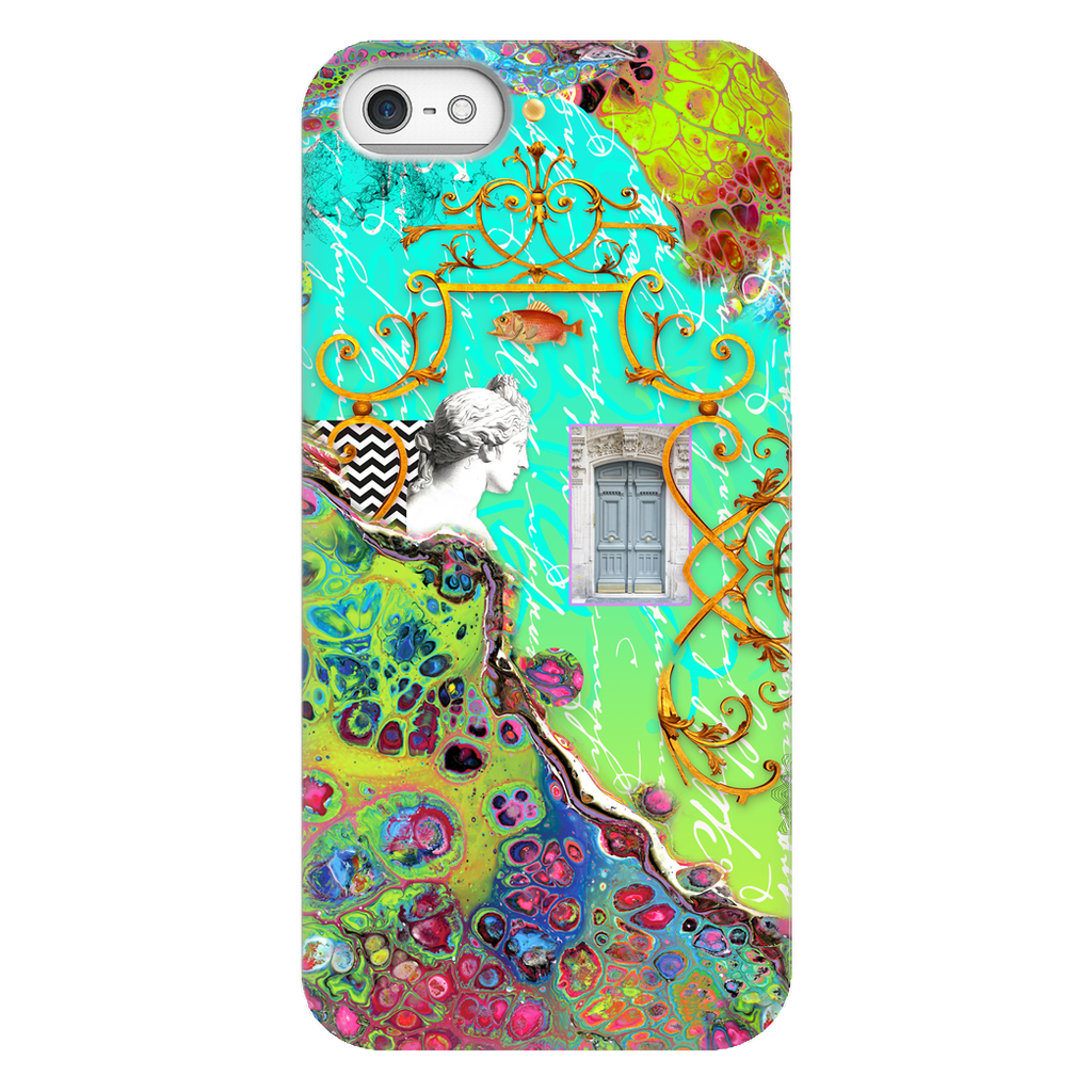 Wild Blue Chinoise Phone Cases