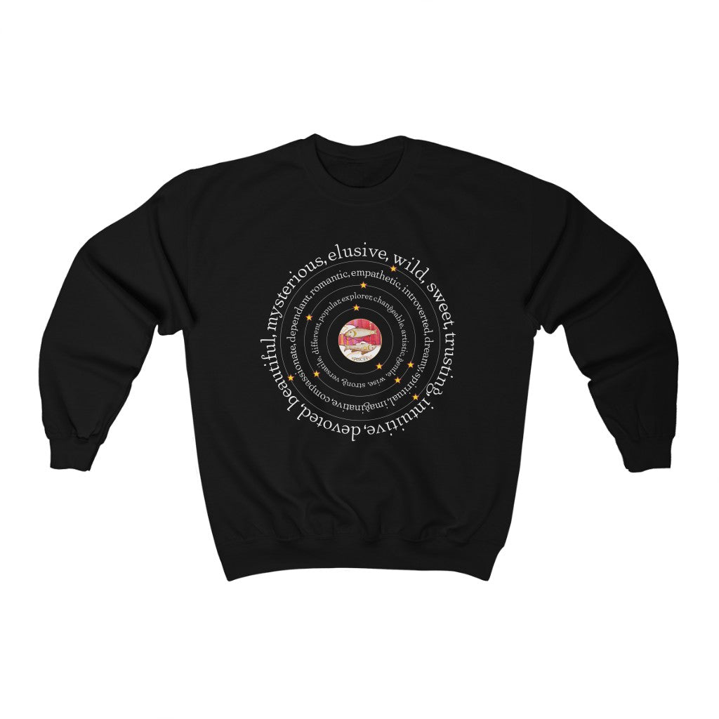 Around Pisces Unisex Heavy Blend™ Crewneck Sweatshirt