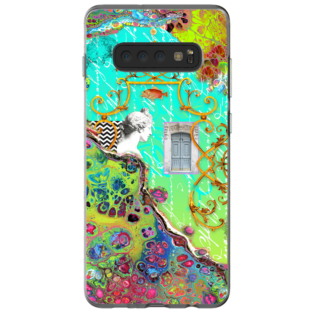 Wild Blue Chinoise Phone Cases