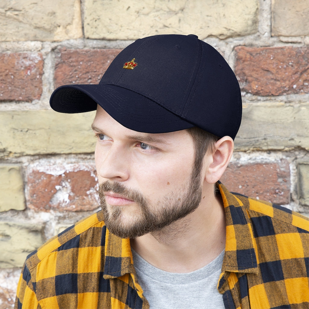 Kings Are Born All Year Unisex Twill Embroidered Hat