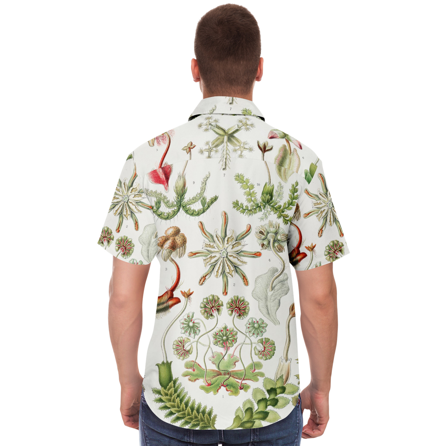 Men's Herbaceous Botanical Button Down Shirt