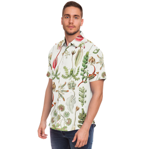 Men's Herbaceous Botanical Button Down Shirt