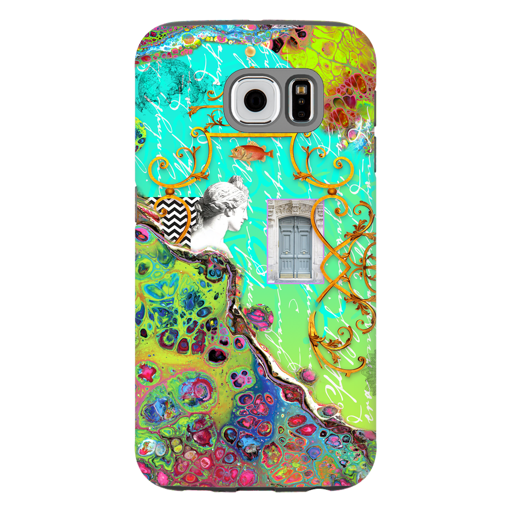 Wild Blue Chinoise Phone Cases