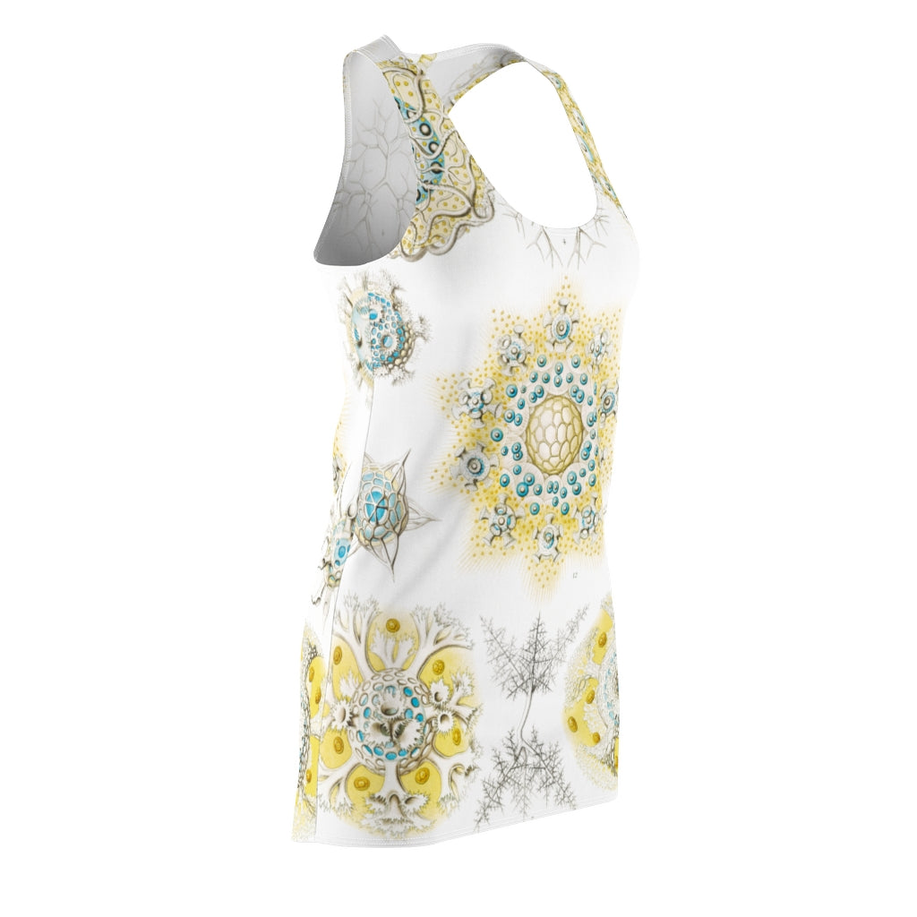 Yellow Polyzoa Racerback Dress