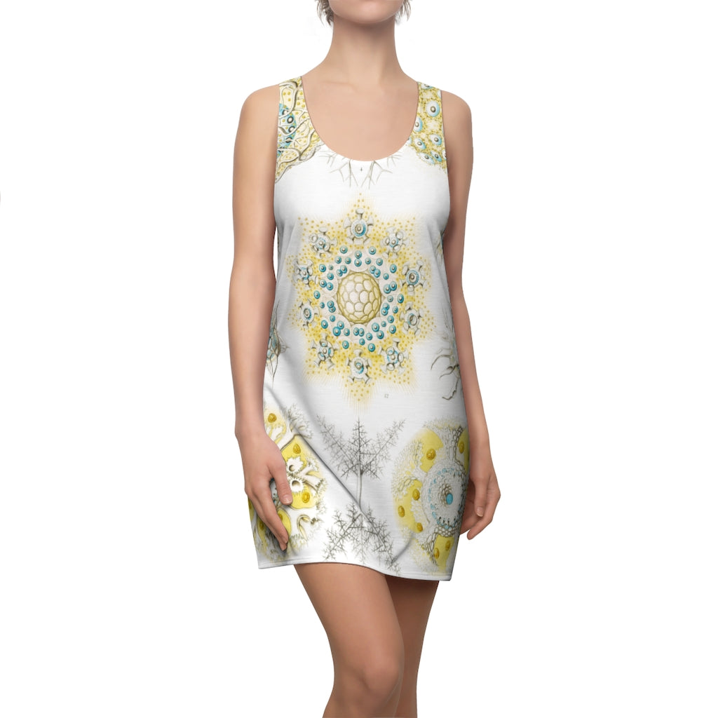 Yellow Polyzoa Racerback Dress