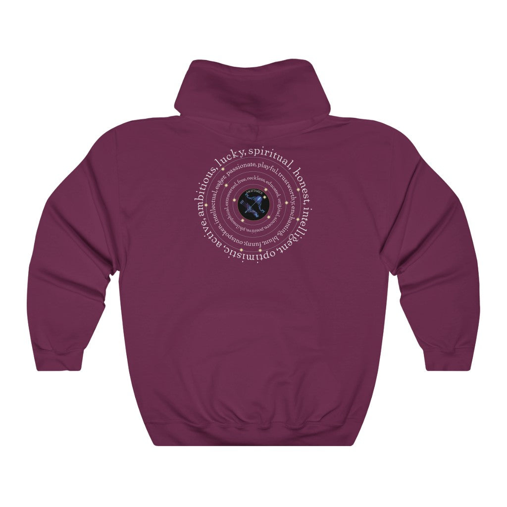 Around Sagittarius Unisex Heavy Blend™ Hooded Sweatshirt