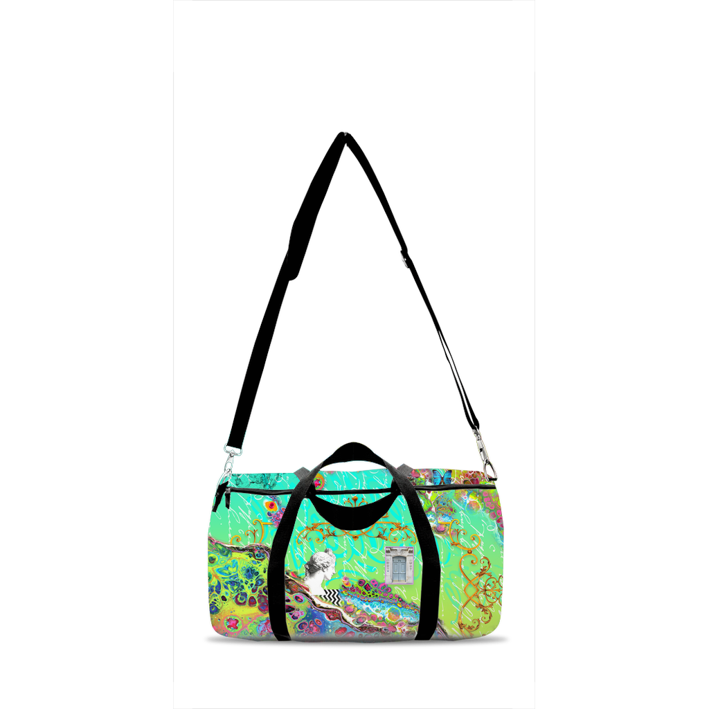 Wild Blue Chinoise Duffle