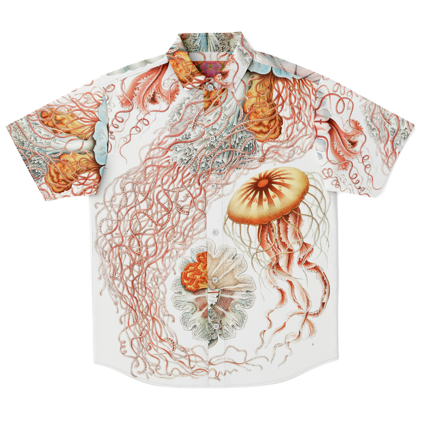 Men's Jellyfish Button-Down Shirt