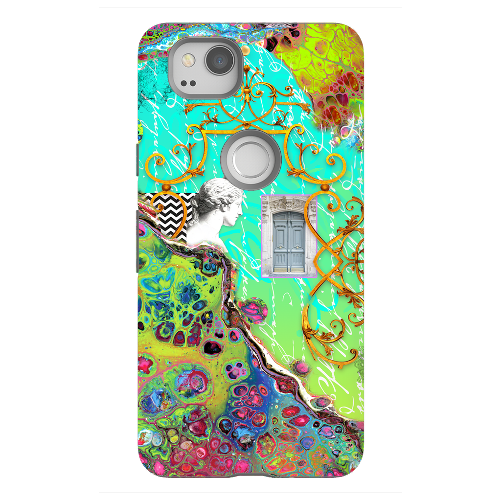 Wild Blue Chinoise Phone Cases