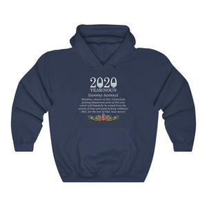 Funny Christmas, "2020 Definition" Unisex Heavy Blend™ Hooded Sweatshirt