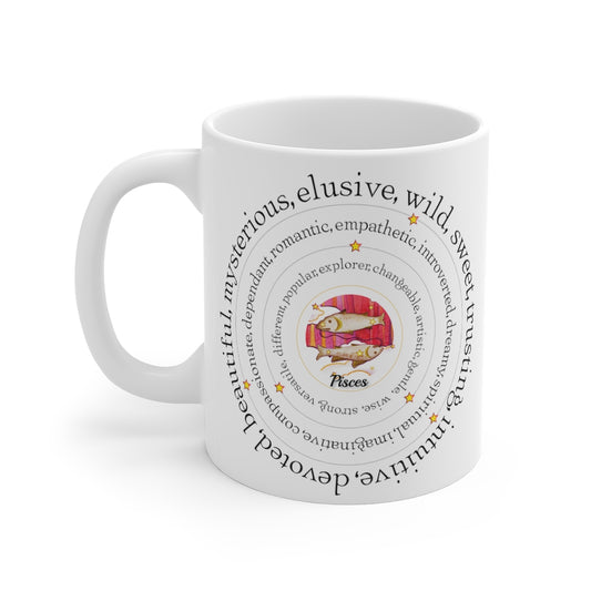 Around Pisces 11 oz Mug