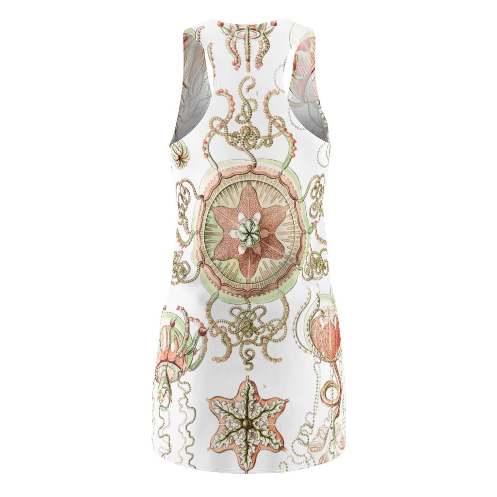 Vintage Jellyfish Botanical Racerback Dress