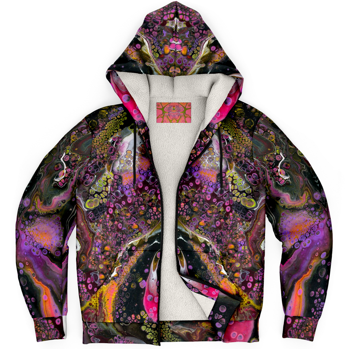 Violet River Capricorn Fleece-Lined Zip Hoodie