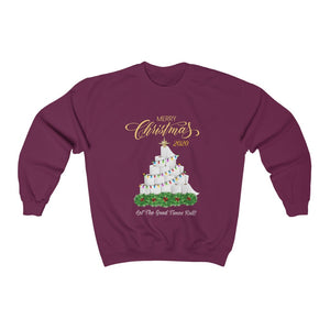 "Good Times Roll" Maroon Unisex Heavy Blend™ Crewneck Sweatshirt
