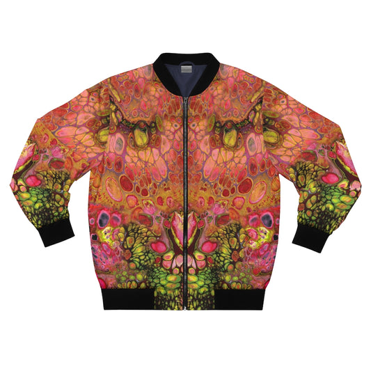 Wild Pomegranate PEACE Bomber Jacket