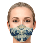 Great Wave #2 Face Masks