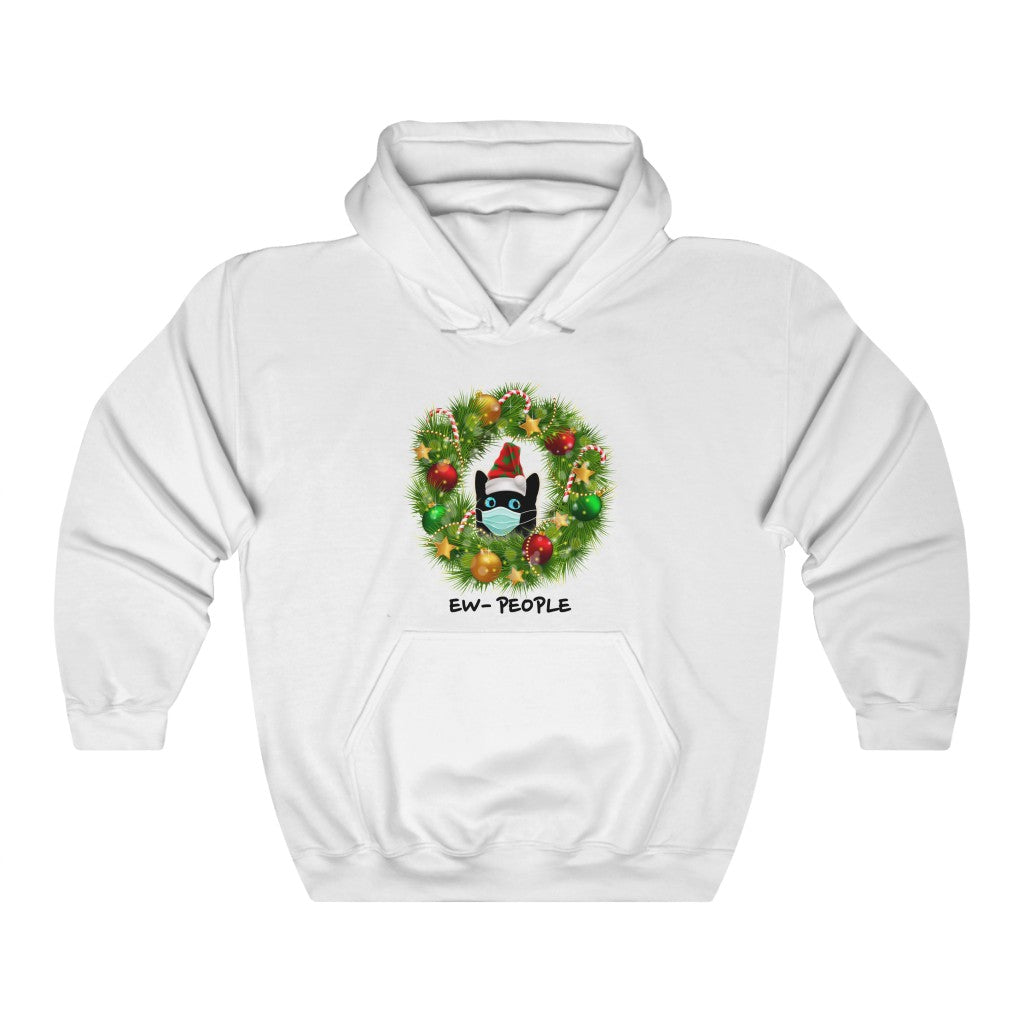 Funny Christmas Hoodie "EW PEOPLE", Merry Christmas Hoodie Unisex Heavy Blend™