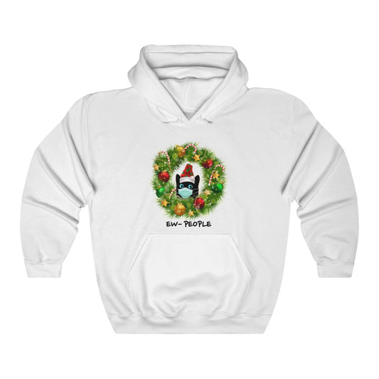 Funny Christmas Hoodie "EW PEOPLE", Merry Christmas Hoodie Unisex Heavy Blend™