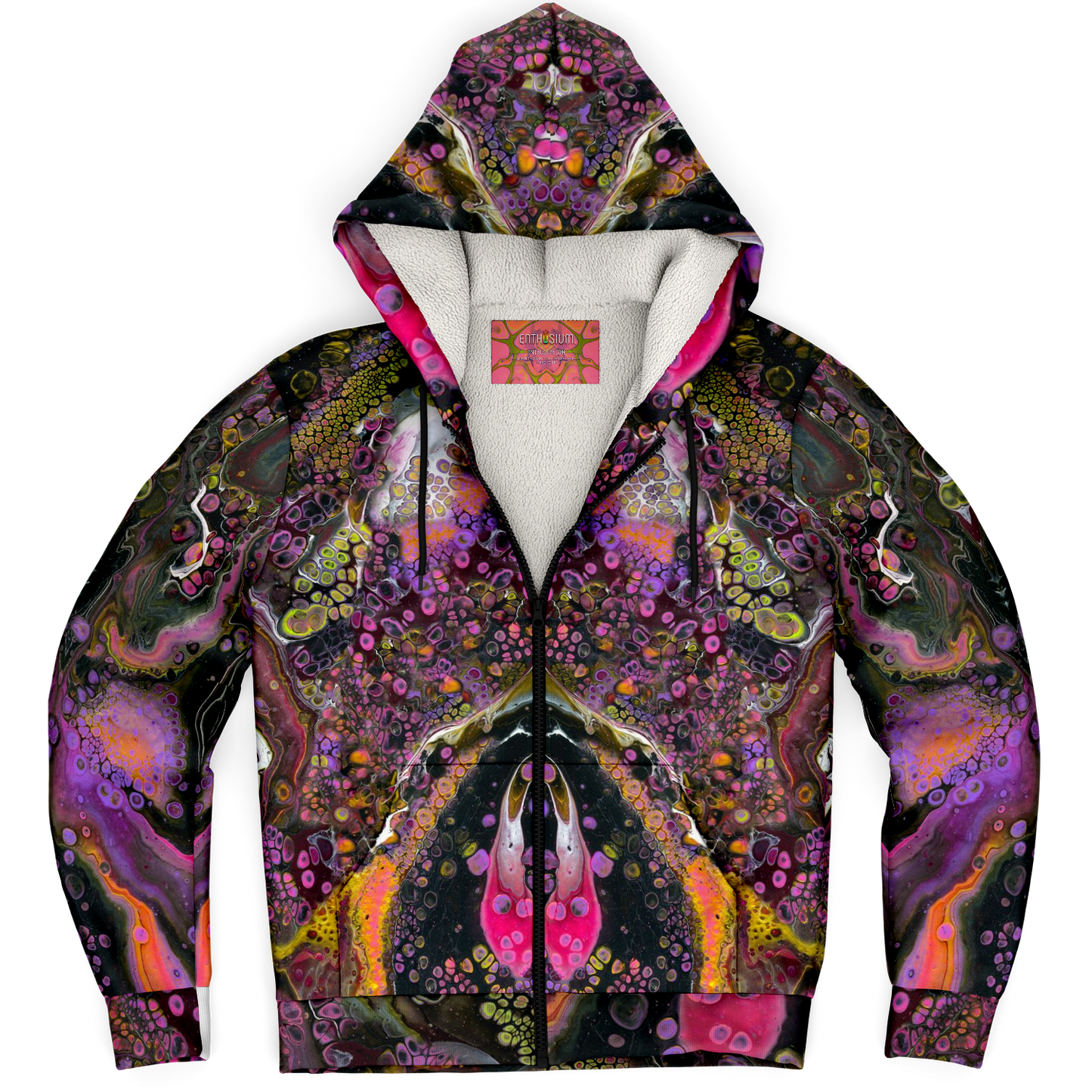 Violet River SAGITTARIUS Fleece-Lined Zip Hoodie