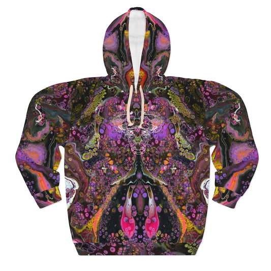 Violet River Repeat Taurus Unisex Pullover Hoodie