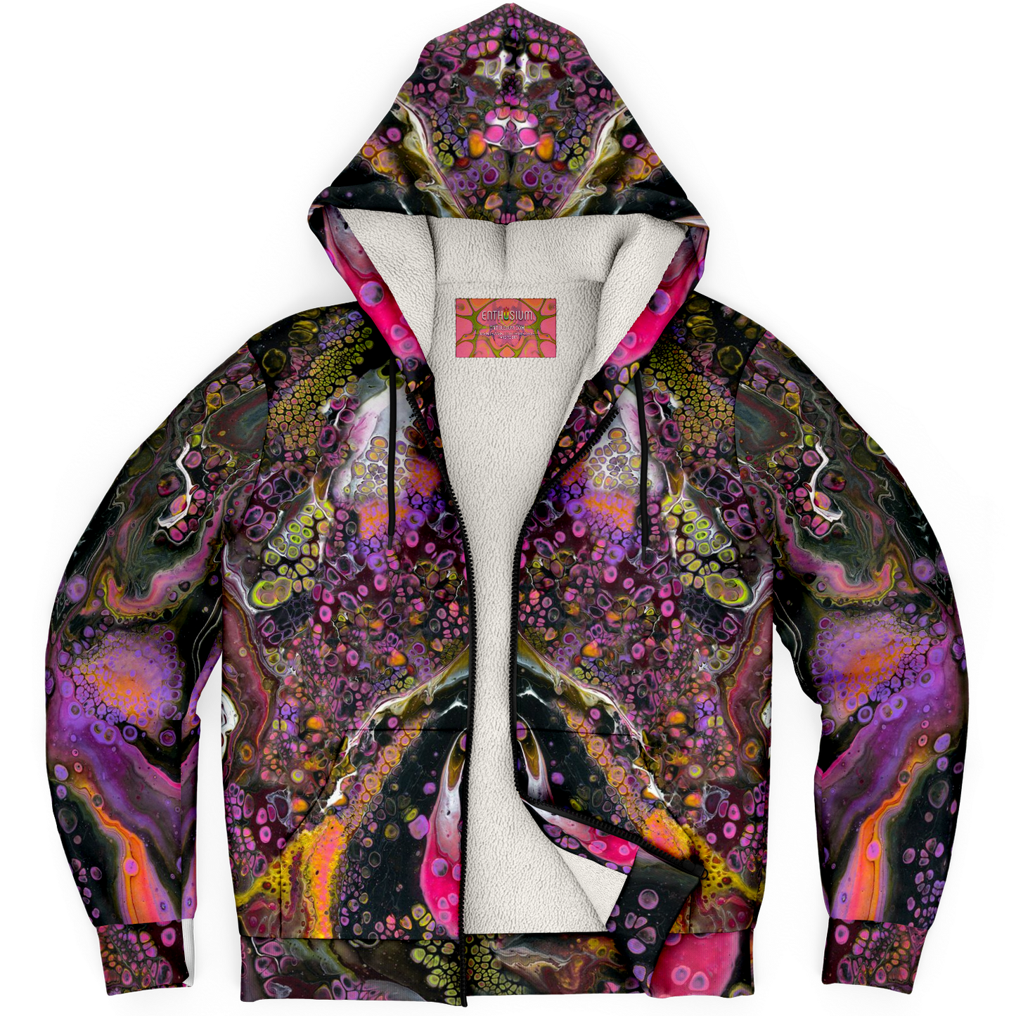 Violet River SCORPIO Fleece-Lined Zip Hoodie