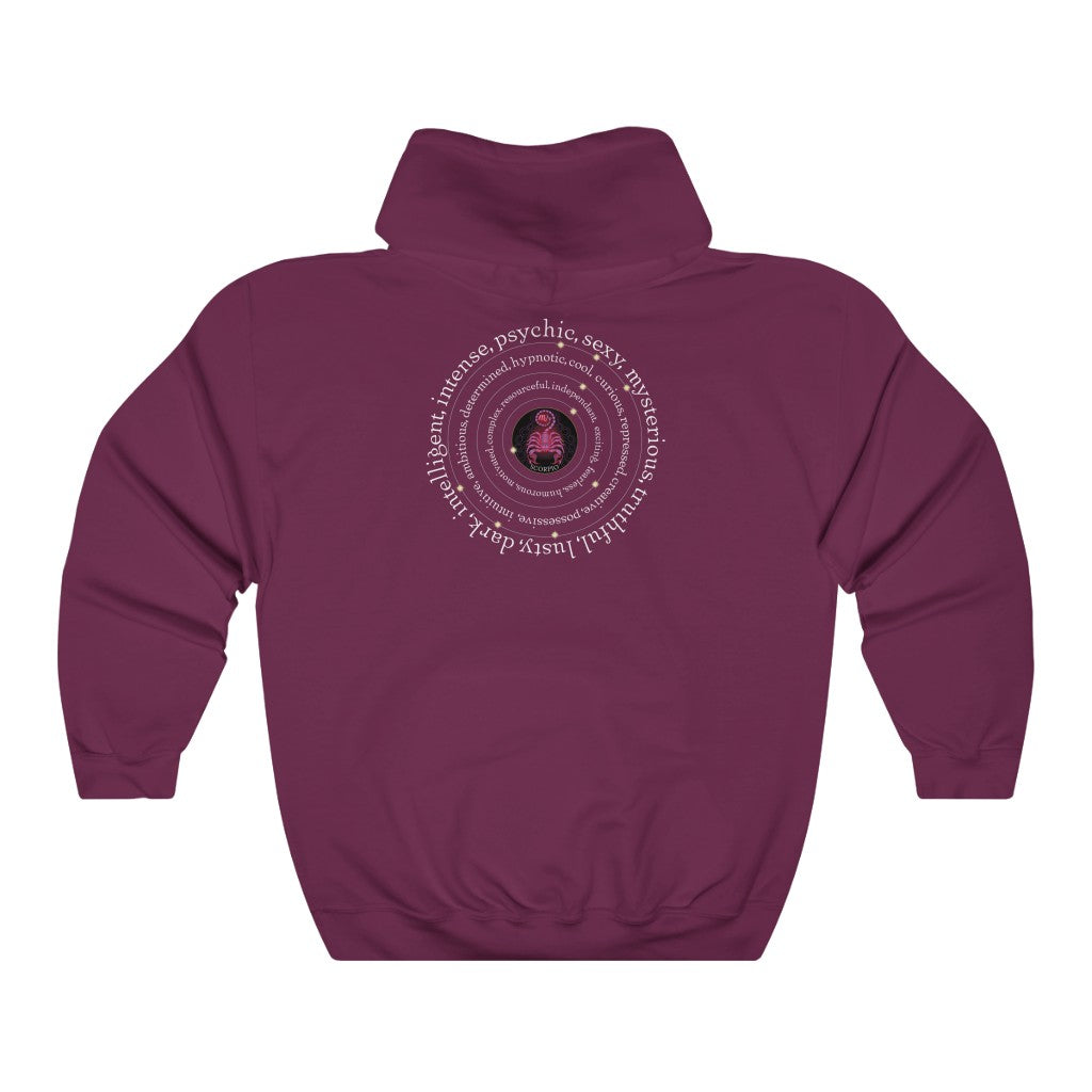 Around Scorpio Unisex Heavy Blend™ Hooded Sweatshirt