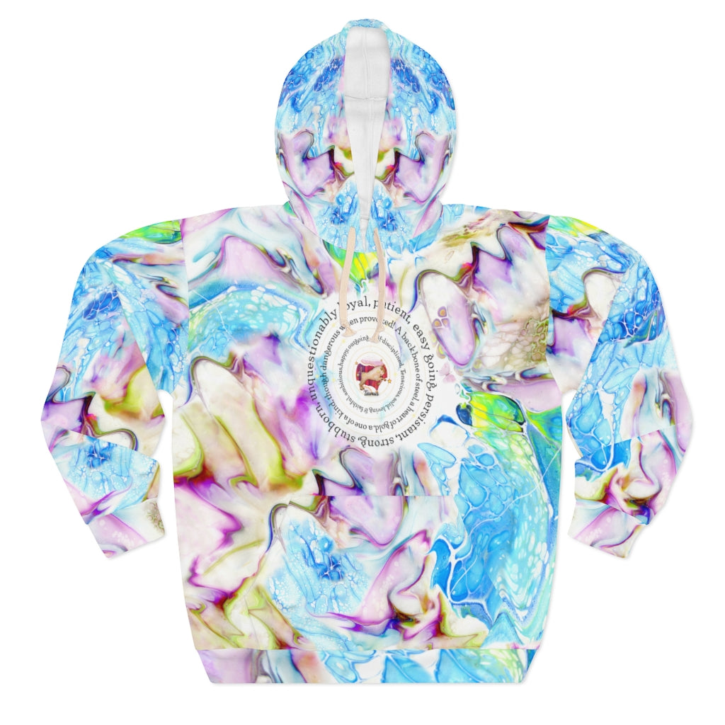 Rainbow Melt TAURUS Unisex Pullover Hoodie