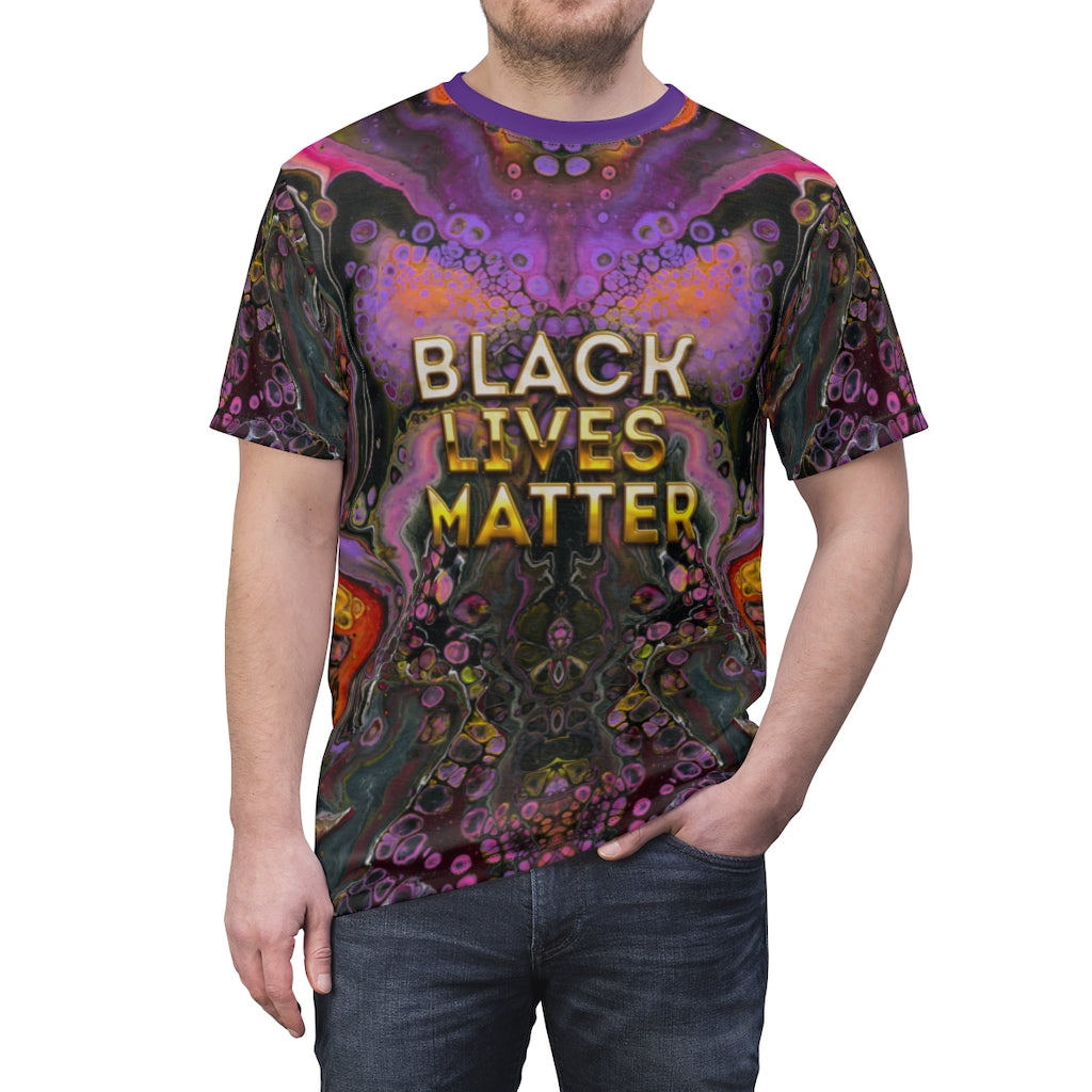 Black Lives Matter Unisex AOP Cut & Sew Tee