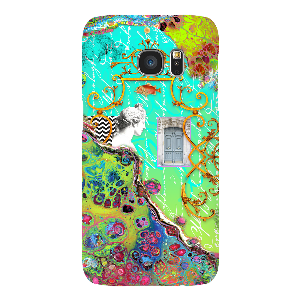 Wild Blue Chinoise Phone Cases