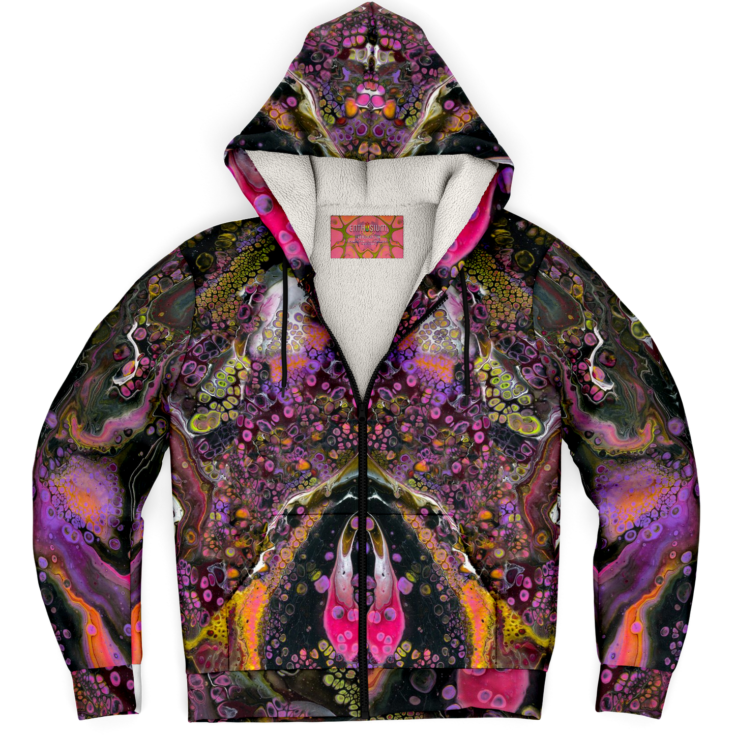 Violet River SCORPIO Fleece-Lined Zip Hoodie