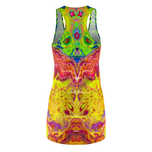 Cosmic Garden Racerback Dress