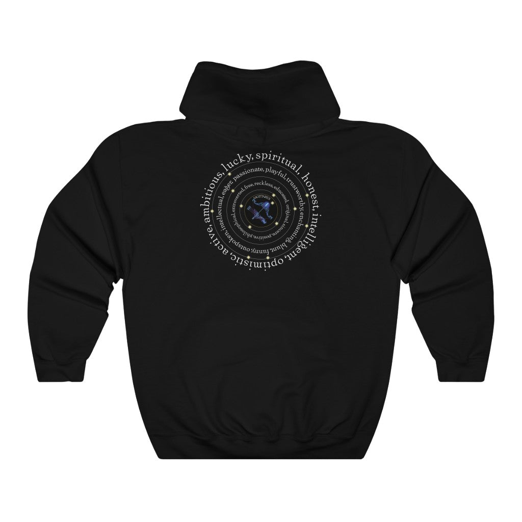 Around Sagittarius Unisex Heavy Blend™ Hooded Sweatshirt