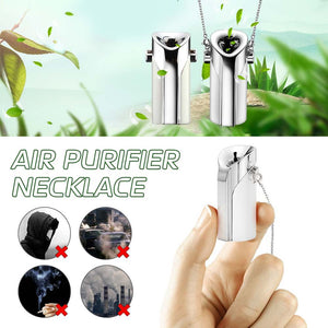 Air Purifier USB Necklace Negative Ionizer