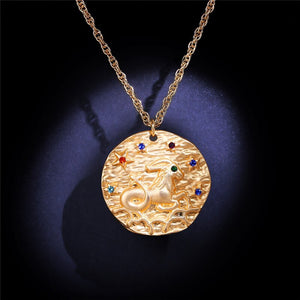 Zodiac Crystal Constellation Necklace