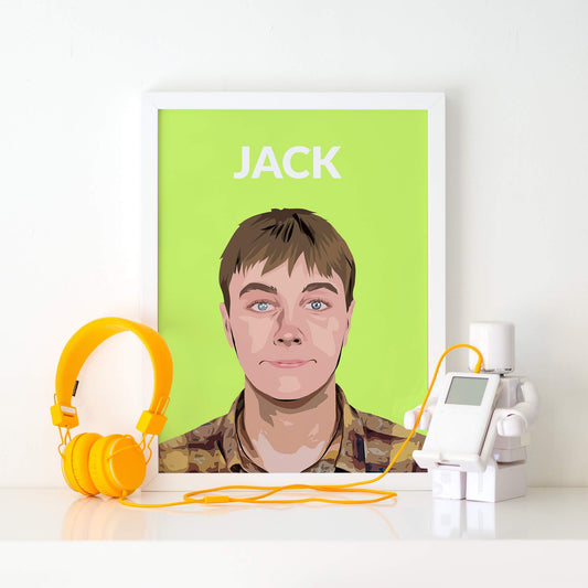 Personalizable Portrait Poster