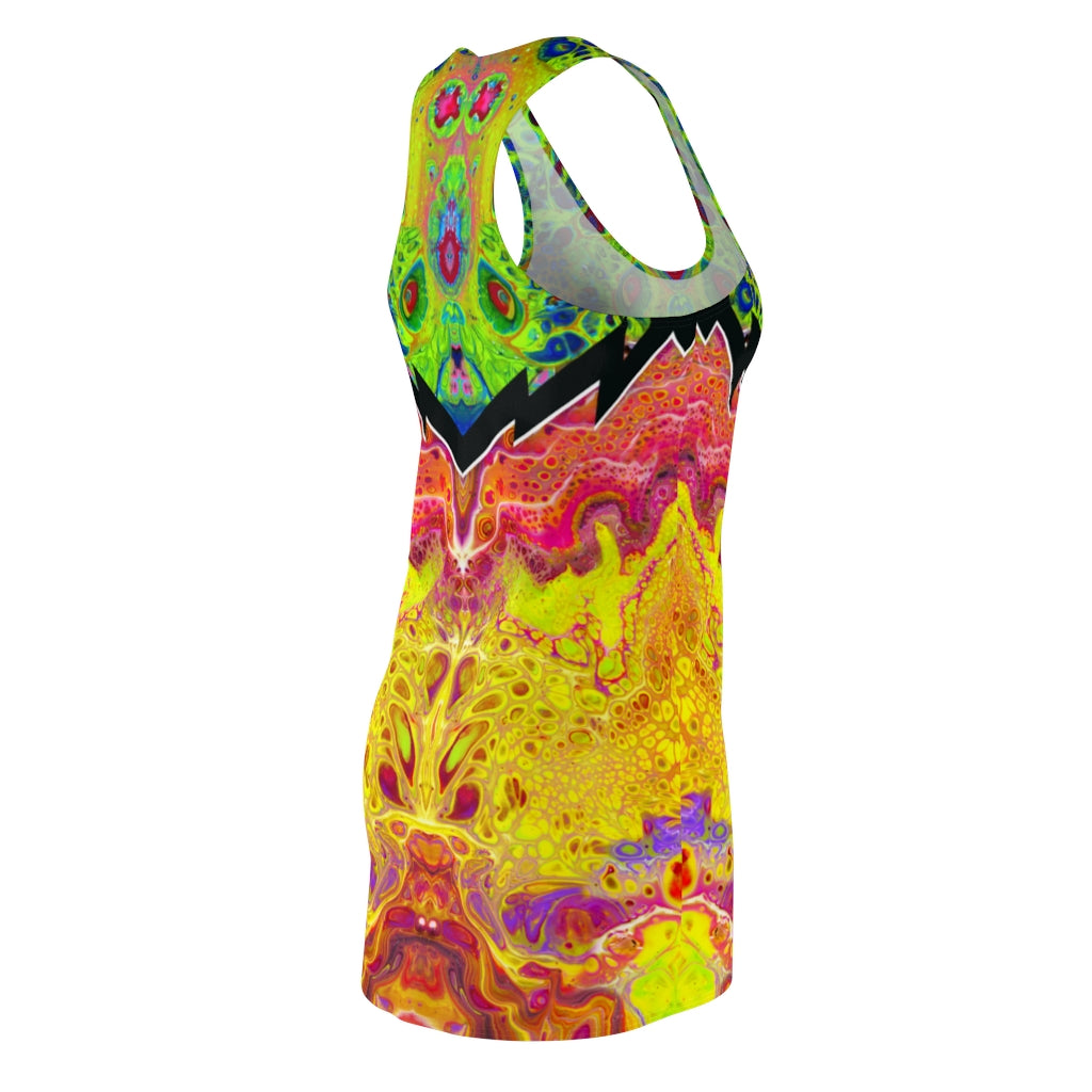 Cosmic Garden 'Bolt' Racerback Dress