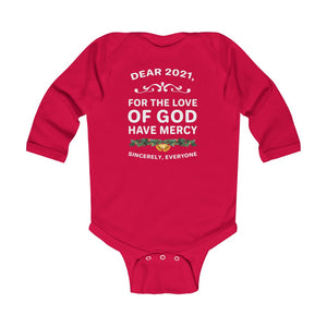 "Dear 2021," Infant Long Sleeve Bodysuit