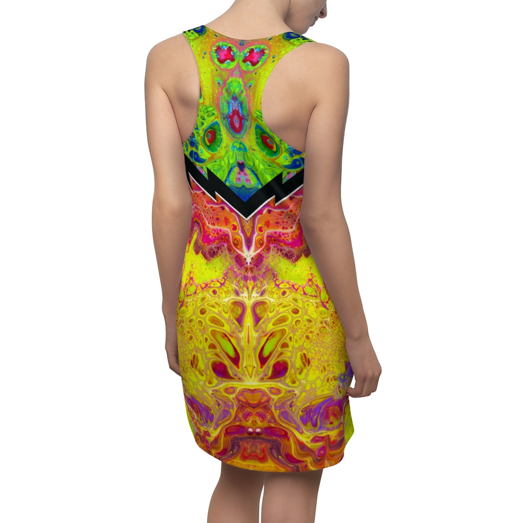 Cosmic Garden 'Bolt' Racerback Dress