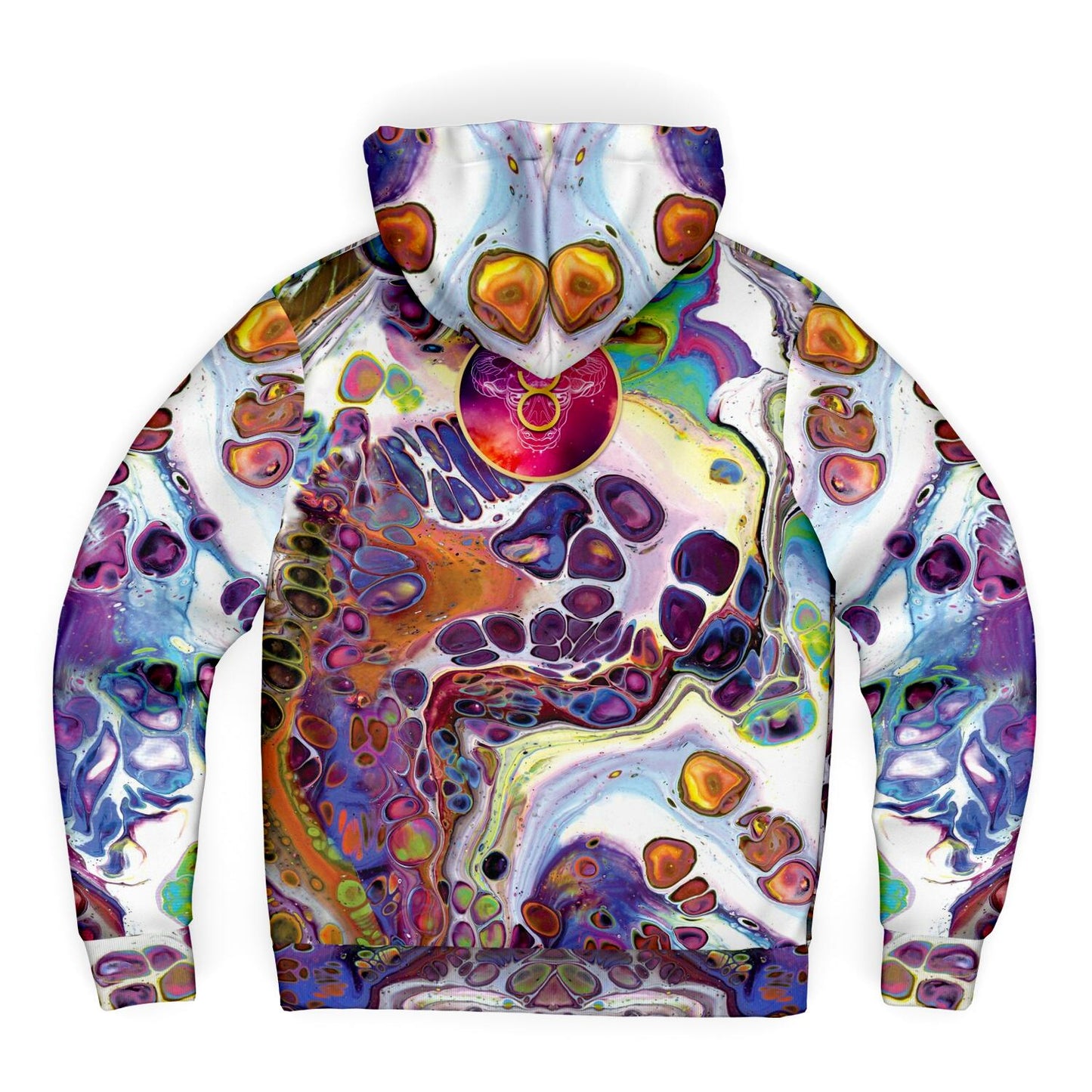 Marshmellow Melt Taurus Zip Hoodie