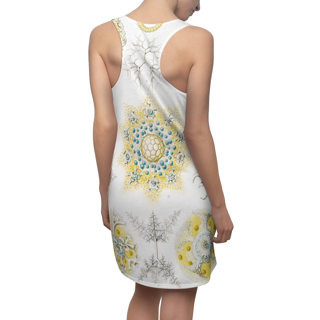 Yellow Polyzoa Racerback Dress