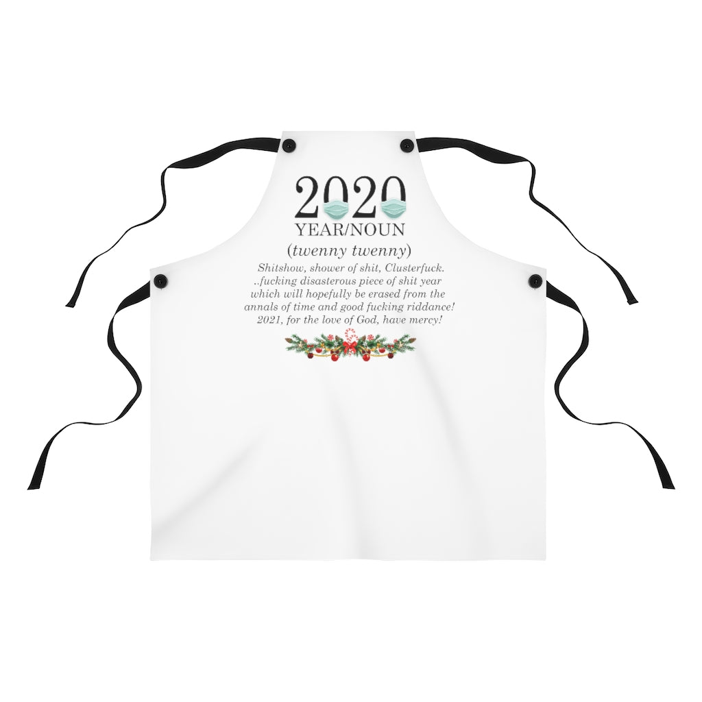 Funny Christmas, "2020 Definition" Twill Apron