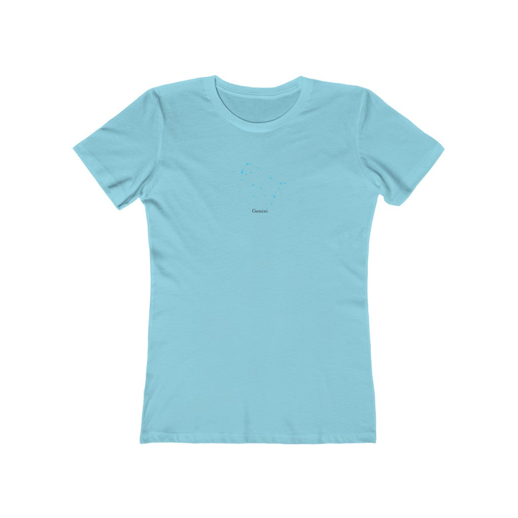 Women's Gemini Constellation Boyfriend Tee