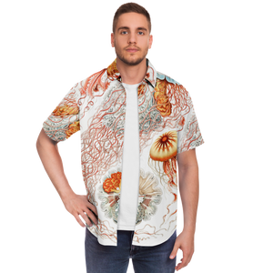 Men's Jellyfish Button-Down Shirt